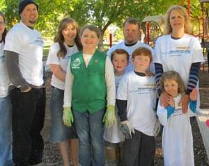 Haley Gibson and her family